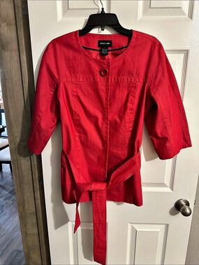 Focus 2000 Red Tie-Waist Jacket